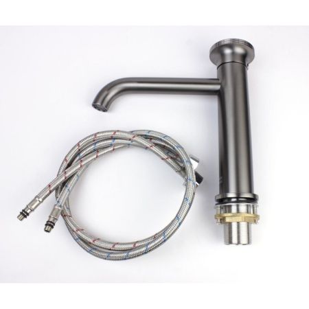 Смеситель для раковины Bronze de Luxe 9009GM-Y, графит/желтый