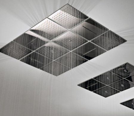 ANTONIO LUPI LAMATTONELLA Верхний душ 250х250х5 мм., встраиваемый в потолок, со сплошной струей, полированная нержавеющая сталь, артикул LMN2_A