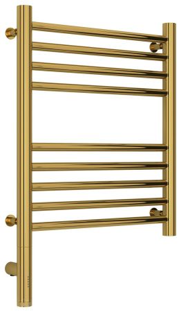 Полотенцесушитель электрический "БОГЕМА 3.0" прямая 500х400 / МЭМ левый (Золото)