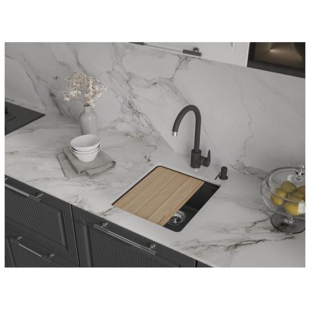 Кухонная мойка GranFest URBAN 4540, черный, артикул 4540 черный