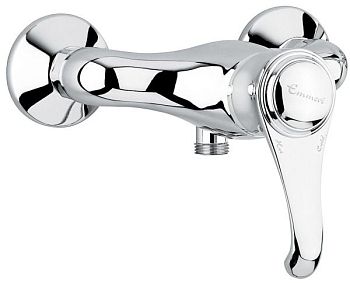 Emmevi Tiffany, однорычажный смеситель для душа без набора для душа, цвет хром/золото