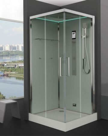 Душевая кабина Timo Nura 100x100 H-516 с гидромассажем, артикул H-516