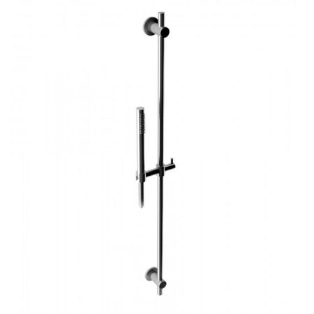 Bongio Time 2020 Настенная душевая стойка с шлангом и ручным душем, цвет нержавеющая сталь, артикул 70870AS00