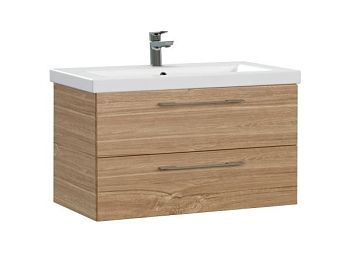Тумба подвесная Cersanit LARA 80 орех под раковину S-UM-COM80/1-w (COMO 80) (64138)