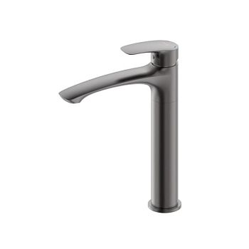 Смеситель для настольного  умывальника, графит, Rora, Milardo, RORGM01M01