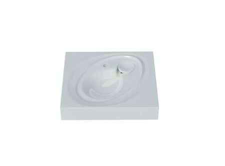 Раковина над стиральной машиной Пальмира 60*55 с кронштейнами