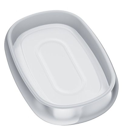 A3031200 Sensation, Стеклянная мыльница, отдельно стоящая, хром, шт