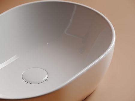 Умывальник чаша накладная овальная Element 480*350*140мм CN6019 Умывальник чаша накладная овальная Element 480*350*140мм CN6019