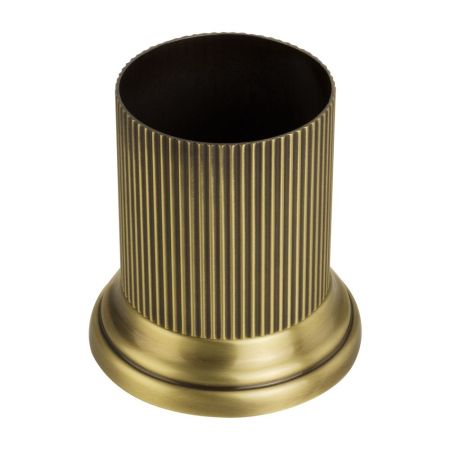 FORTUNA Держатель настольный средний для стекла стакана, дозатора жидкого мыла, бронза, артикул 27929