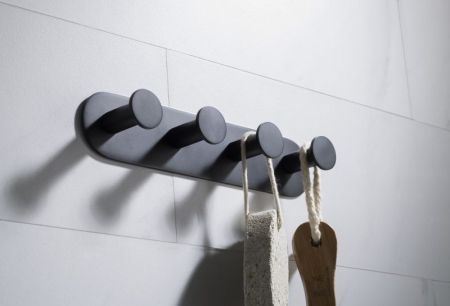 Вешалка для полотенец Timo Saona 13015/03 Черный, артикул 13015/03