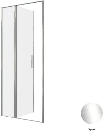 Душевая дверь Allen Brau Priority 90 3.31025.00 хром, артикул 3.31025.00