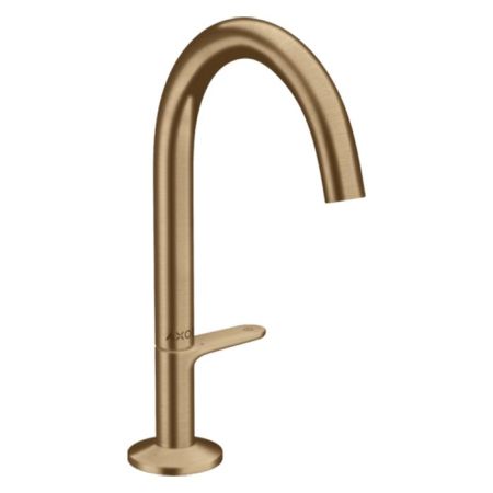 AX One Смеситель для раковины Sel 170, p-open, цвет шлифованная бронза, артикул 48020140