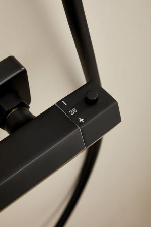 Душевая система HAIBA черный (HB24726-7), артикул HB24726-7