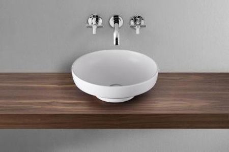 W.Jewels раковина-чаша, круглая 40 см, цвет белый, артикул 4334B003-1361