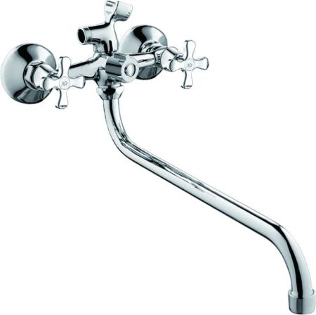 Смеситель для ванны Rush Sakhalin SA5350-51 универсальный Хром, артикул SA5350-51
