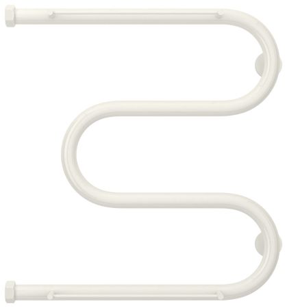 Полотенцесушитель водяной "М-обр.+" 2П 500х500 Н. Г. 1" (Белый), артикул 12-4008-5050