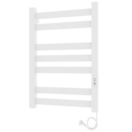 Полотенцесушитель электро "Гефест ЧК П7 500х800", белый муар, правый, артикул 73207615