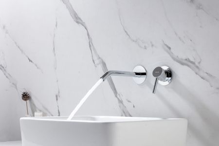 Смеситель для раковины Allen Brau Priority 5.31A03-00 (с внутренней частью) хром, артикул 5.31A03-00