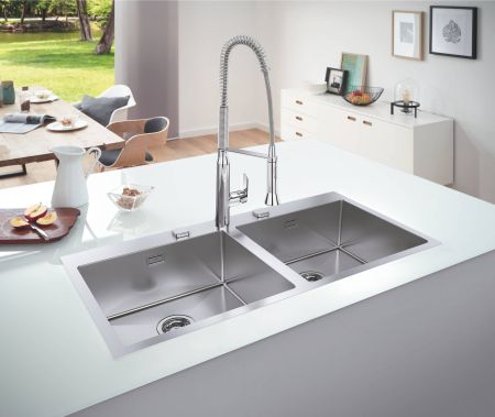 Мойка GROHE K800, нержавеющая сталь (31585SD1), артикул 31585SD1