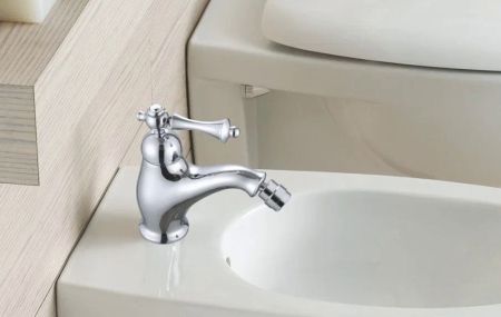 Смеситель для биде Rose R0107, хром