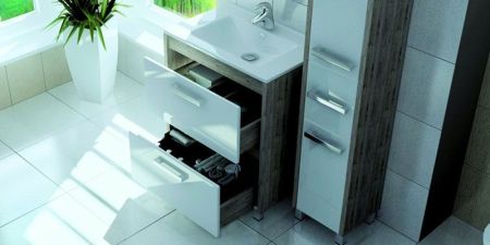 Тумба под раковину Vigo Kolombo 70 Белый Кантри