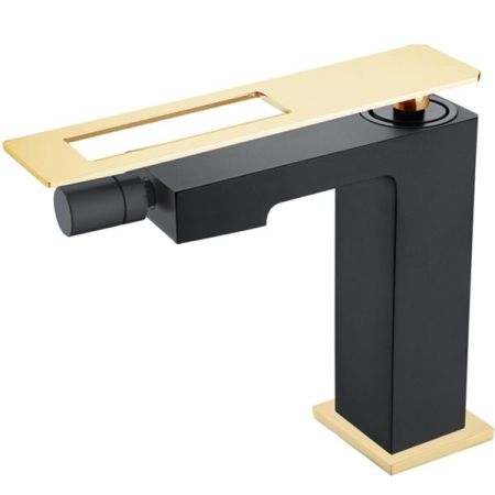 Смеситель Q для биде BLACK GOLD _Комплект, артикул 146-BG