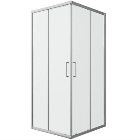 Душевой уголок Bravat Drop 90x90 BS090.2200A профиль Хром стекло прозрачное, артикул BS090.2200A