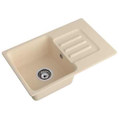 Кухонная мойка GranFest SMART 680L, бежевый, артикул 680 L бежевый