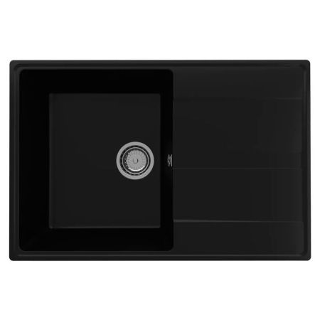 Кухонная мойка Ulgran Quartz Prima 750-07, уголь, артикул Prima 750-07
