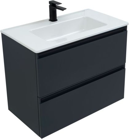 Тумба под раковину Allen Brau Eclipse 80 1.E1002.AM антрацит матовый, артикул 1.E1002.AM
