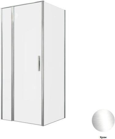 Душевой уголок Allen Brau Priority 90x80 3.31025.00 + 3.31040.00 хром, артикул 3.31025.00 + 3.31040.00