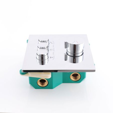 Встраиваемый смеситель для душа VSCV-431CH трехфункциональный, хром, артикул VSCV-431CH