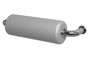 Подголовник UNI серебристый