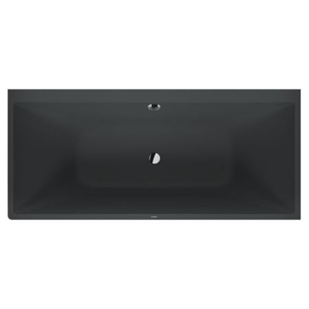 Duravit Vitrium Ванна прямоугольная  правый угол  1800x800мм, с ножками, с2 наклонами для спины, цвет темно-серый матовый, артикул 700428HE