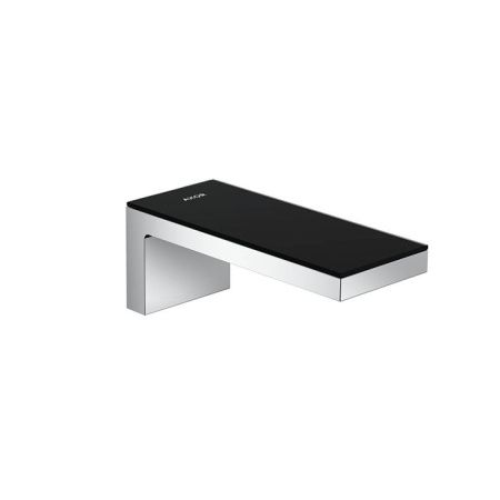 AX MyEdition Излив для ванны, настенный 200мм, цвет: хром/черное стекло AX MyEdition Излив для ванны, настенный 200мм, цвет: хром/черное стекло