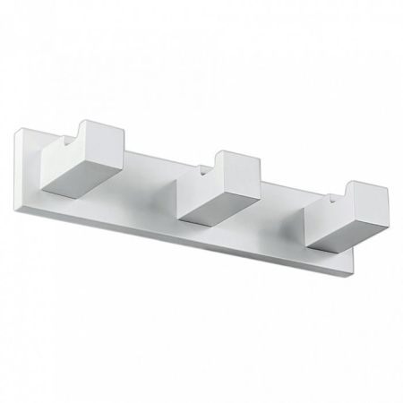 Colombo Look Крючок тройной, цвет: белый матовый, артикул BLC37.BM