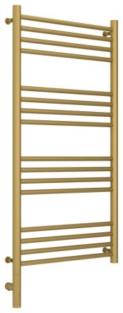 Полотенцесушитель электрический "БОГЕМА 3.0" прямая 1000х500 / МЭМ левый (Матовое золото), артикул 032-5804-1050