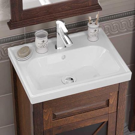 Мебель для ванной Палермо 50 правый Opadiris Светлый орех, артикул 