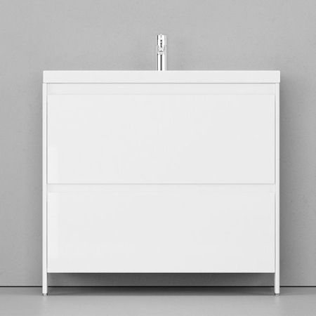 Тумба под раковину Velvex Klaufs 90.2Y tnKLA.90.2Y-616.216 Белая, артикул tnKLA.90.2Y-616.216