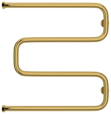 Полотенцесушитель водяной Ш-обр. 600х600 Н. Г. 1" (Золото)