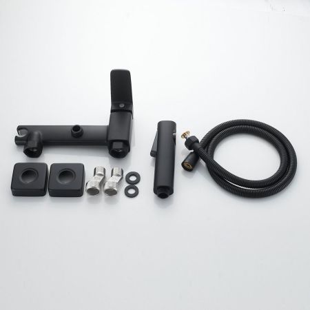 Гигиенический душ со смесителем Raffine F0599H-1, черный