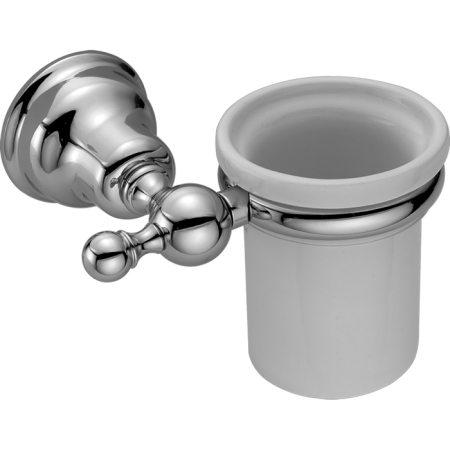 CISAL Arcana Стакан подвесной керамический, цвет белый/хром, артикул AR09050021