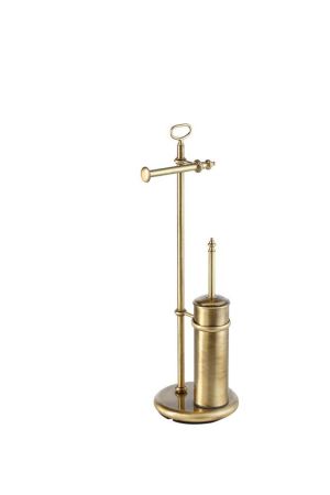 Stil Haus Elite, стойка: бумагодержатель + ерш металлический, цвет бронза, артикул EL20(25)