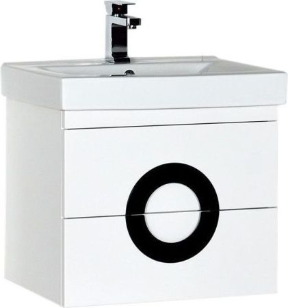 Тумба с раковиной De Aqua Форма 60 белый, артикул 00212698
