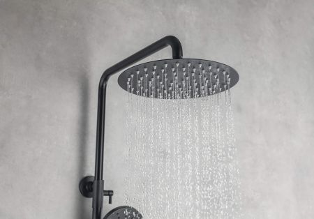 Душевая система 3jet 250мм AQUATEK Reno AQ2046MB, артикул AQ2046MB