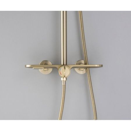 Душевая система Bronze de Luxe ICON 80112CG, матовое золото, артикул 80112CG