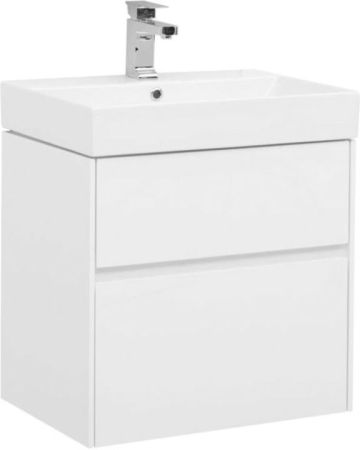 Тумба с раковиной Aquanet Бруклин 60 белый, артикул 00212596