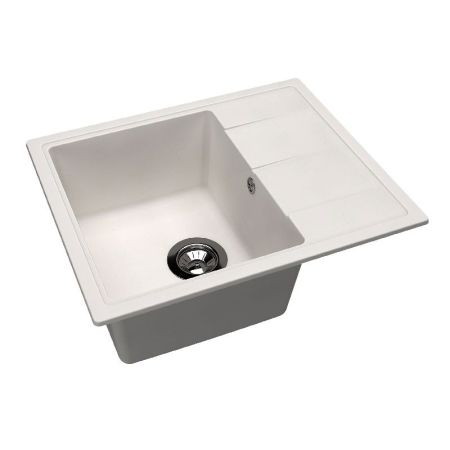 Кухонная мойка Dr. Gans НИКА 25.070.B0580.401, белый, артикул 25.070.B0580.401