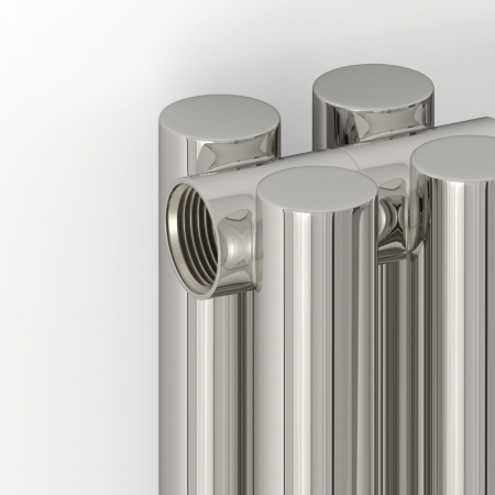 Отопительный радиатор ЭСТЕТ-11 н/ж 1200х630 / 14 сек (Белый)