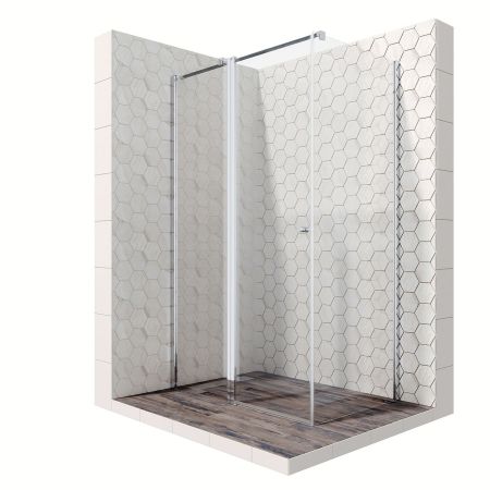 Душевой уголок Ambassador Nord 13011107-ST12, прямоугольный, угловой трап, 120х80, артикул 13011107-ST12